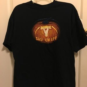 Texas A&M T Shirt, XL Saw em Off, Black Halloween